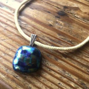 Glass Pendant Necklace